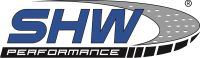 SHW Performance VFX43701 Bremsscheibe Vorderachse, Ø: 340mm, innenbelüftet, zweiteilige Bremsscheibe, gelocht/genoppt, Ø: 340mm, beschichtet