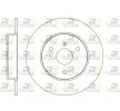 Disco de travão FORTWO SMART ac 2018 6617.00 de ROADHOUSE com desconto