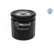 Filtro de óleo FOCUS FORD ac 2003 714 322 0010 de MEYLE com desconto