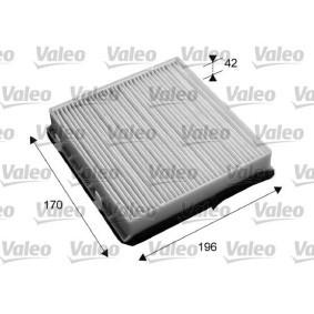 Filtro, ar do habitáculo GOLF VW ac 1998 715653 de VALEO com desconto