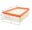 Filtro de ar SCÉNIC RENAULT ac 2001 LX 4297 de KNECHT com desconto