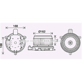 Motor eléctrico, ventilador do habitáculo LEXUS TO8740 de PRASCO 8710360390, 8710360480 comprar baixo custo
