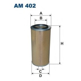 Filtro de ar 80 AUDI ac 1991 AM402 de FILTRON com desconto