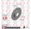 Disco de travão 306 PEUGEOT ac 2003 440.2031.52 de ZIMMERMANN com desconto