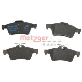 Jogo de pastilhas para travão de disco 3 MAZDA ac 2015 1160105 de METZGER com desconto