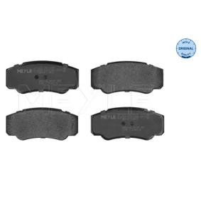 Jogo de pastilhas para travão de disco DUCATO FIAT ac 2005 025 239 2120 de MEYLE com desconto