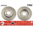 Disco de travão FABIA SKODA ac 2013 DF4235 de TRW com desconto