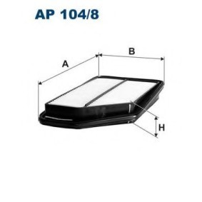 Filtro de ar CIVIC HONDA ac 2008 AP104/8 de FILTRON com desconto