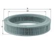 Filtro de ar FIESTA FORD ac 2001 LX 108 de MAHLE ORIGINAL com desconto
