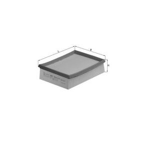 Filtro de ar 206 PEUGEOT ac 2001 LX 642 de MAHLE ORIGINAL com desconto