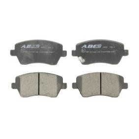 Jogo de pastilhas para travão de disco MICRA NISSAN ac 2015 C18019ABE de ABE com desconto