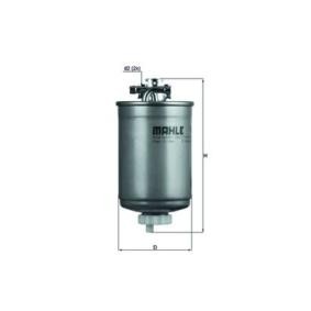 Filtro de combustível THINK KL 77 de MAHLE ORIGINAL comprar baixo custo