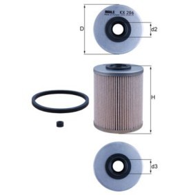 Filtro de combustível GEELY (GLEAGLE) KX 206D de KNECHT 190652, 190653 comprar baixo custo