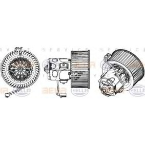 Ventilador do habitáculo ALPINA 8EW 351 043-271 de HELLA 64 11 9 200 936, 64 11 9 242 607, 9 200 936 comprar baixo custo