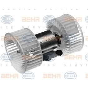 Ventilador do habitáculo 5 Série BMW ac 2012 8EW 009 100-371 de HELLA com desconto