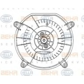 Ventilador do habitáculo MERCEDES-BENZ 8EW 009 159-601 de HELLA 211 830 04 08, 211 830 09 08 comprar baixo custo