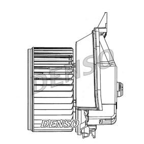 DENSO DEA09203 Ventilador do habitáculo rever