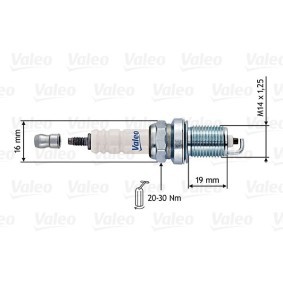 Vela de ignição ASTRA OPEL ac 2004 246904 de VALEO com desconto