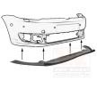 Spoiler TOURAN VW ac 2012 5735500 de VAN WEZEL com desconto