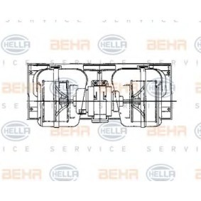 Ventilador do habitáculo DAF 8EW 009 157-661 de HELLA 133 1270, 167 2646 comprar baixo custo