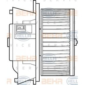 Ventilador do habitáculo FIAT 8EW 351 039-321 de HELLA 46722956, 46723716, 71735484 comprar baixo custo