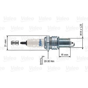 Vela de ignição MICRA NISSAN ac 2004 246909 de VALEO com desconto