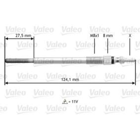 Vela de incandescência FIESTA FORD ac 1995 345138 de VALEO com desconto