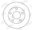 Disco de travão PASSAT VW ac 2006 562005J de JURID com desconto