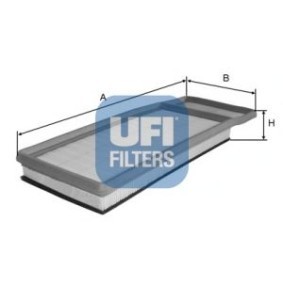 Filtro de ar PANDA FIAT ac 2010 30.478.00 de UFI com desconto