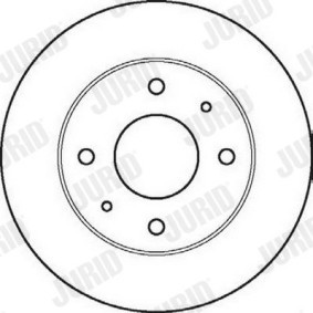 Disco de travão GRANDE PUNTO FIAT ac 2018 561861J de JURID com desconto