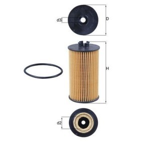 Filtro de óleo WIESMANN OX 401D de KNECHT 55594651, 55353324, 5650359 comprar baixo custo
