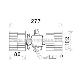 Motor eléctrico, ventilador do habitáculo SKODA SA8022 de PRASCO 097916018D, 6U0819021 comprar baixo custo