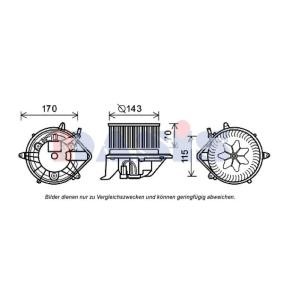 Ventilador do habitáculo MINI 058074N de AKS DASIS comprar baixo custo