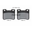 Jogo de pastilhas para travão de disco 106 PEUGEOT ac 2004 2185701 de TEXTAR com desconto