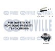 Jogo de rolamentos de roda PANDA FIAT ac 2008 5829 de RUVILLE com desconto