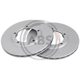Comprar barato 16562 Disco de freno ventilado, Eje delantero, Ø: 276,0mm de A.B.S. 5812944520, 581294A020