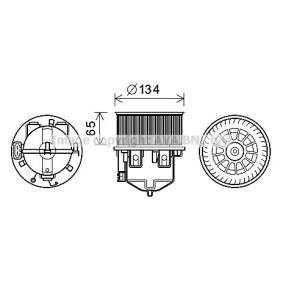 Motor eléctrico, ventilador do habitáculo LAND ROVER AU8221 de PRASCO comprar baixo custo