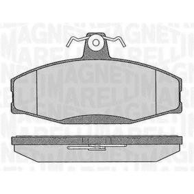 Jogo de pastilhas para travão de disco FELICIA SKODA ac 2001 363916060397 de MAGNETI MARELLI com desconto