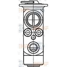 Válvula de Expansão 8UW 351 234-151 de HELLA de qualidade OEM