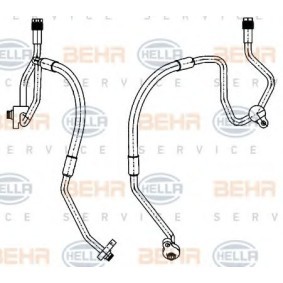 Comprar baratas 9GS 351 338-471 Conduta de alta pressão, ar condicionado de HELLA 1377054, 1682039