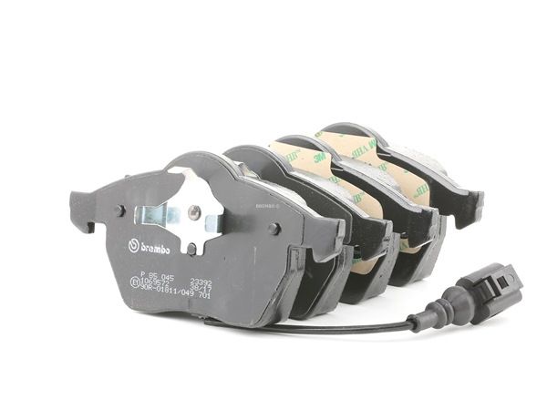 Bremsbelagsatz, Scheibenbremse mit Kolbenclip - Artikel Nr. P 85 045 Original BREMBO Ersatzteile