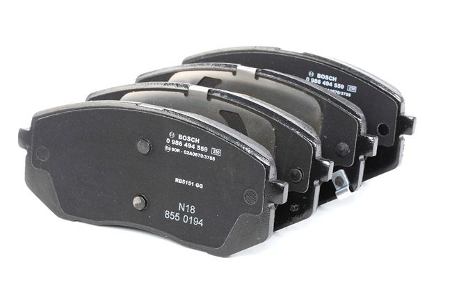 Bremsekloss sett KIA 0 986 494 559 fra BOSCH Kjøp billig