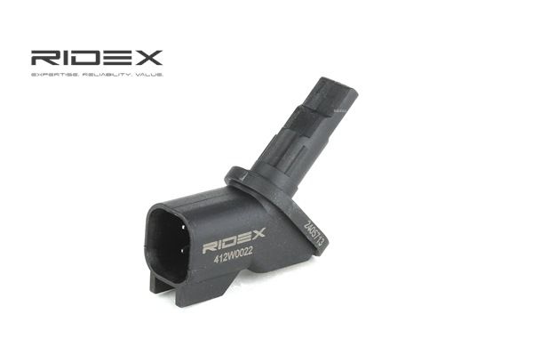Sensor, rotações da roda 412W0022 de RIDEX 1115018, 1146400, 1386268 de qualidade OEM