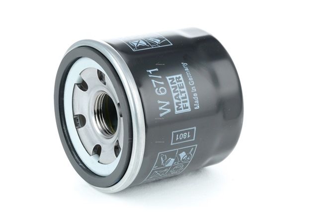 Filtro de óleo ASIA MOTORS W 67/1 de MANN-FILTER comprar baixo custo